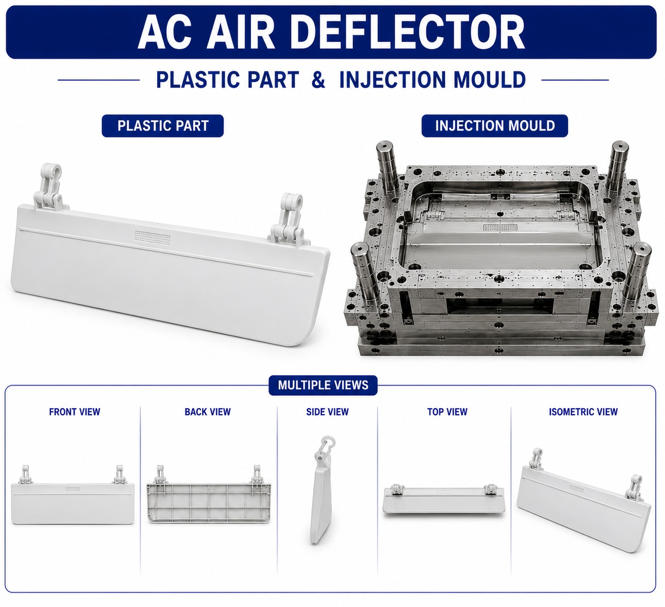AC Plastic Air Deflector